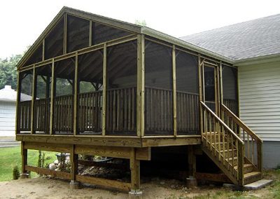 screened in porch complete