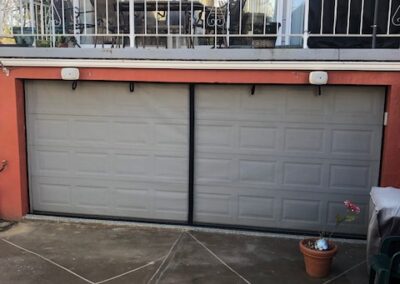 Double Garage Door Screen