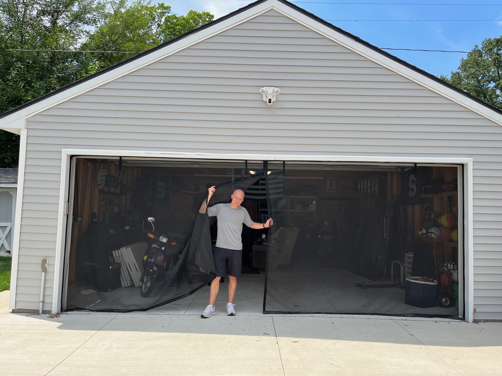garage door screens retractable